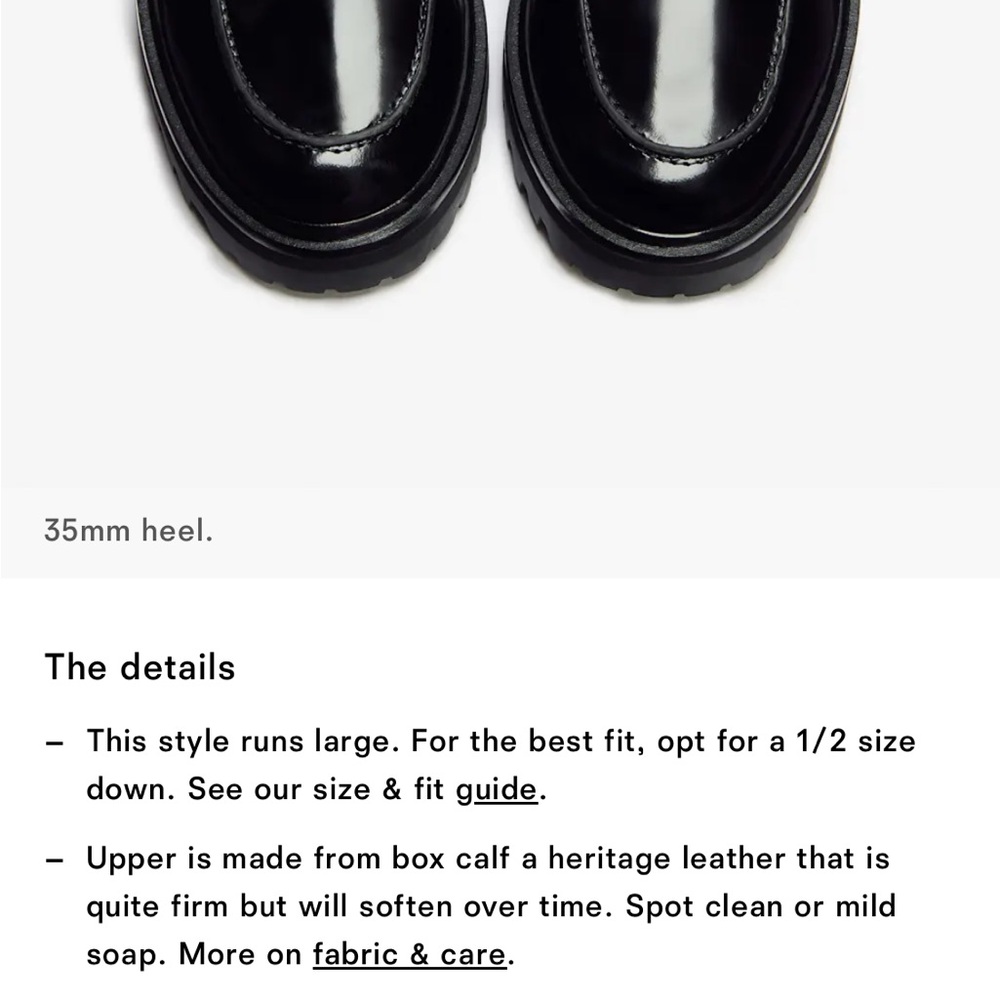 Reformation Agathea chunky loafers - Picture 2 of 10